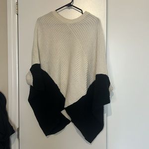 Maje Black and White Sweater